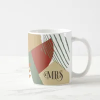 Color Block Wedding Mrs Bride Autumn ID740 Coffee Mug