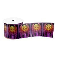 Stained Glass Angel Satin Ribbon