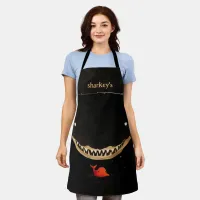 Big Dark Shark Apron