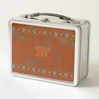 Southwest Canyons Bobcat Metal Lunch Box