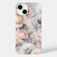 Elegant Rose Blossoms Case-Mate iPhone 14 Case