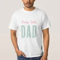 Funny Father Twins Fairy Girls Birthday T-Shirt