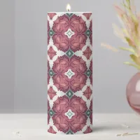 Patterned  pillar candle