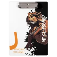 Ferocious Dino T-Rex Kids Clipboard