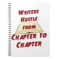 Hustle By Chapter Motivation For Authors Notebook