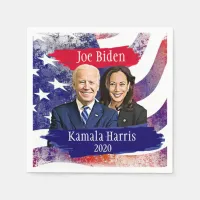 Joe Biden and Kamala Harris 2020 Election Party Napkins