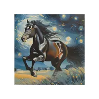 Galloping Horse  Wood Wall Art