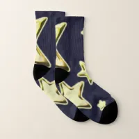 Golden Starburst Socks