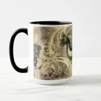 Mystic Dragon & Roses Mug