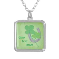 Good Luck Silver Plated Necklace