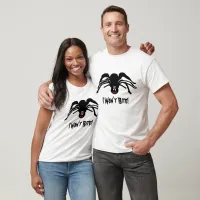 Funny Black Spider Halloween Don't Bite Unisex T-Shirt