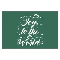 joy to the world Christmas Tissue Paper