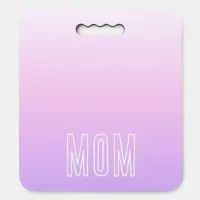 Mom Pink Lilac Garden Kneeling Pad | Seat Cushion
