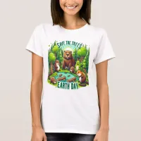 Peaceful Creatures in the Meadow T-Shirt