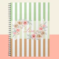 Personalized Spring Meadow Notebook