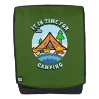 It's Time for Camping Personalized Backpack