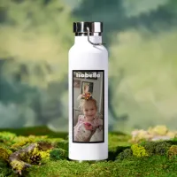 Personalized Photo and Name Water Bottle