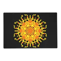 *~* Golden Mandala Solar Plexus Chakra - Anna Rosa Placemat