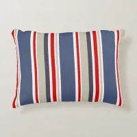 Nautical Stripes Accent Pillow