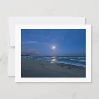 Beach Photography Dusk Landscape Postcard