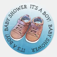 It's a Boy Baby Shower Stickers