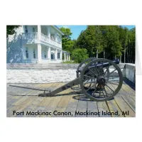 Canon at Fort Mackinac