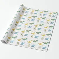 Dinosaur Kids Birthday Wrapping Paper