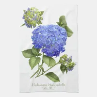 Blue Hydrangeas Towel