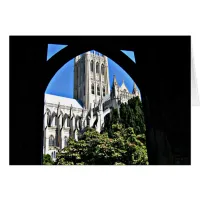 Washington National Cathedral Through Archway