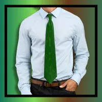 Moody Swirl Pattern Green  Neck Tie