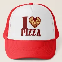 I Love Pizza Trucker Hat