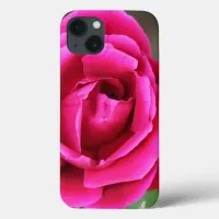 Vibrant Fuchsia Pink Rose Blossom Makro Case-Mate  iPhone 13 Case