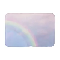 Rainbow of hope - pastel,  bath mat