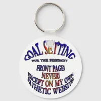 Front Page Online Never Keychain