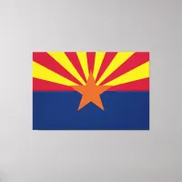 Arizona State Flag Canvas Print