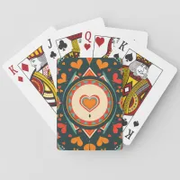 Oriental Hearts Poker Cards