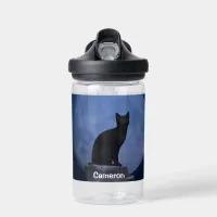 Moonlit Cat Water Bottle