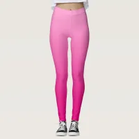 Pink Fuchsia Gradient Leggings