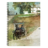 Three Amish Buggies Notebook