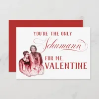 EDITABLE Classical Music w/ Schumann Valentine Invitation