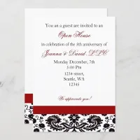 Thumbnail for Elegant red Corporate party Invitation