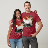 Aries the Ram Zodiac Sign Birthday Party T-Shirt