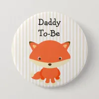 Daddy To Be Button Woodlands Theme