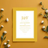 Sundial Color Wedding Invitation