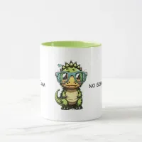 Cute Geek Dinosaur Mug