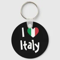 I Love Italy Keychain