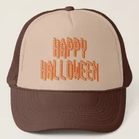 Halloween Blox Text Trucker Hat