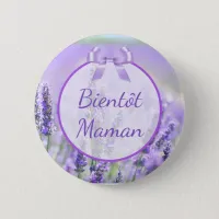 Bient&#244;t  Maman Baby Shower Button