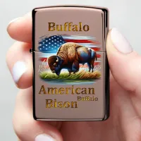 American Buffalo Bison Zippo Lighter