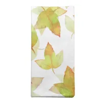 Autumn Leaves Falling, Lovely Fall Cloth Napkin